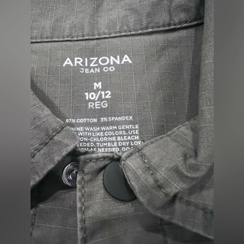 Arizona Jean Co Seaweed Color Jacket Boys Size 10/12 - Picture 4 of 6